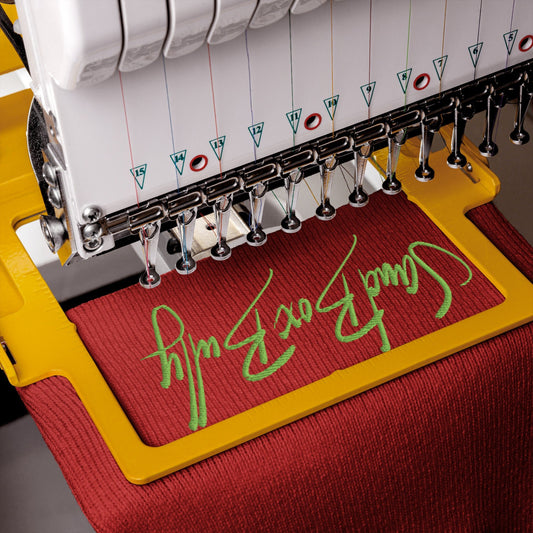 SandBoxBully Signature Script Beanie – Red / Green Stitch - SandBoxBullyShop