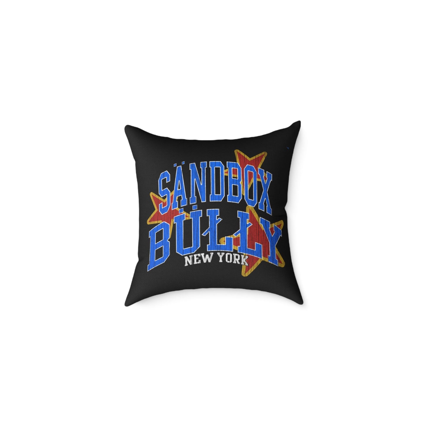 Varsity Star Throw Pillow - SandBoxBullyShop