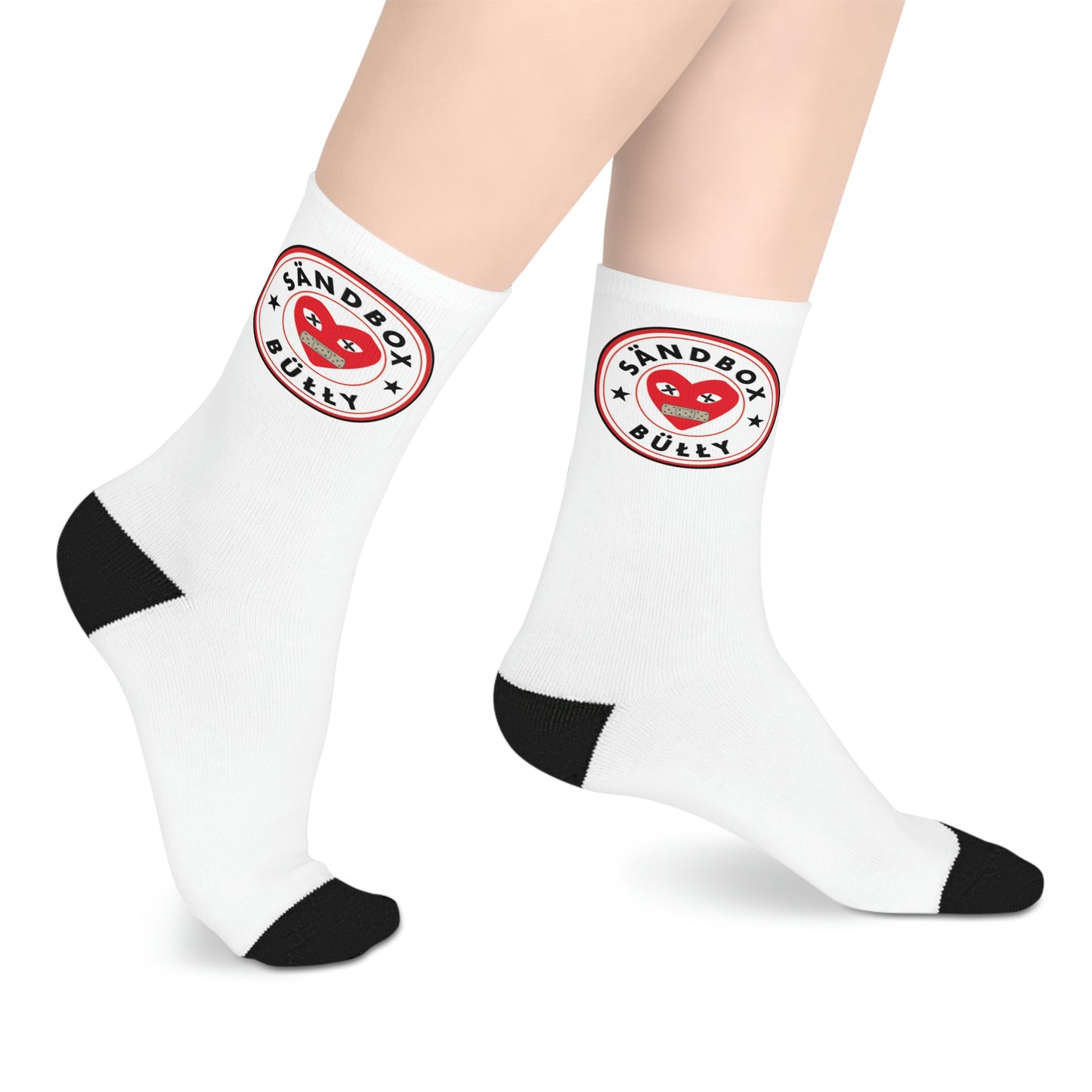 Sandboxbully Logo Mid-length Socks