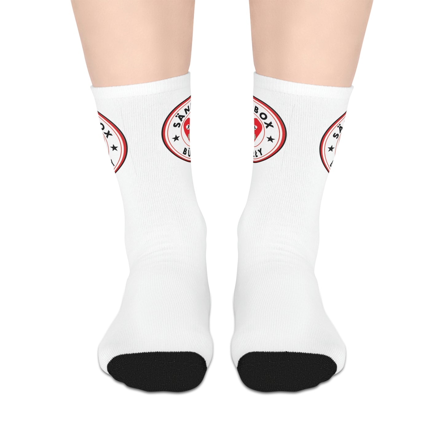 Sandboxbully Logo Mid-length Socks
