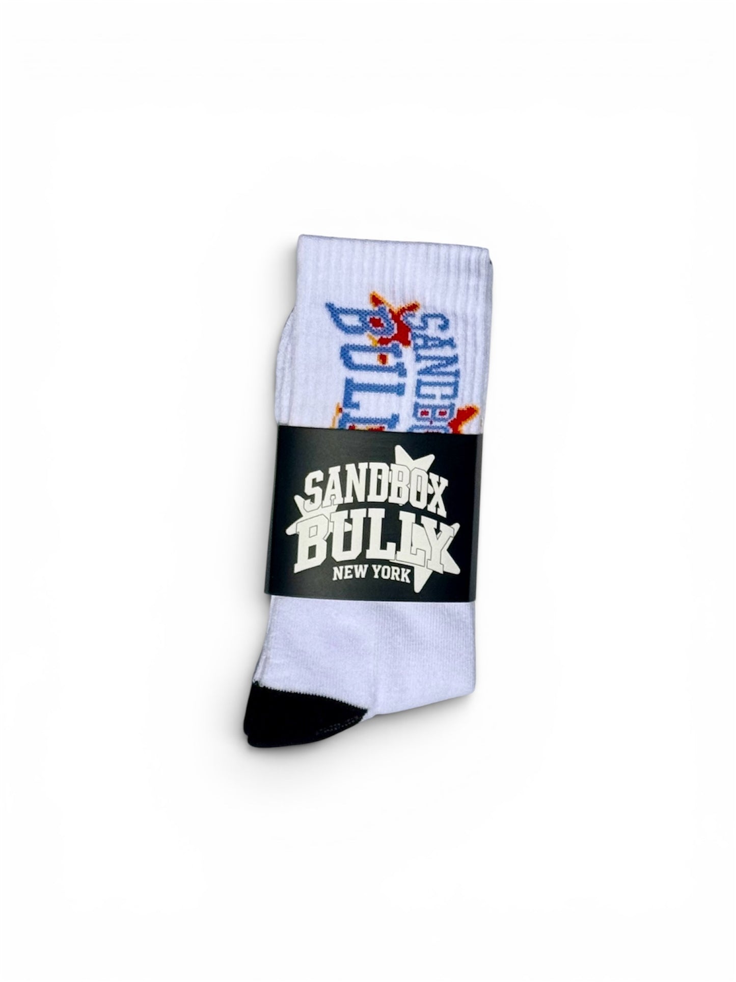 SandBoxBully Retro Star Crew Socks