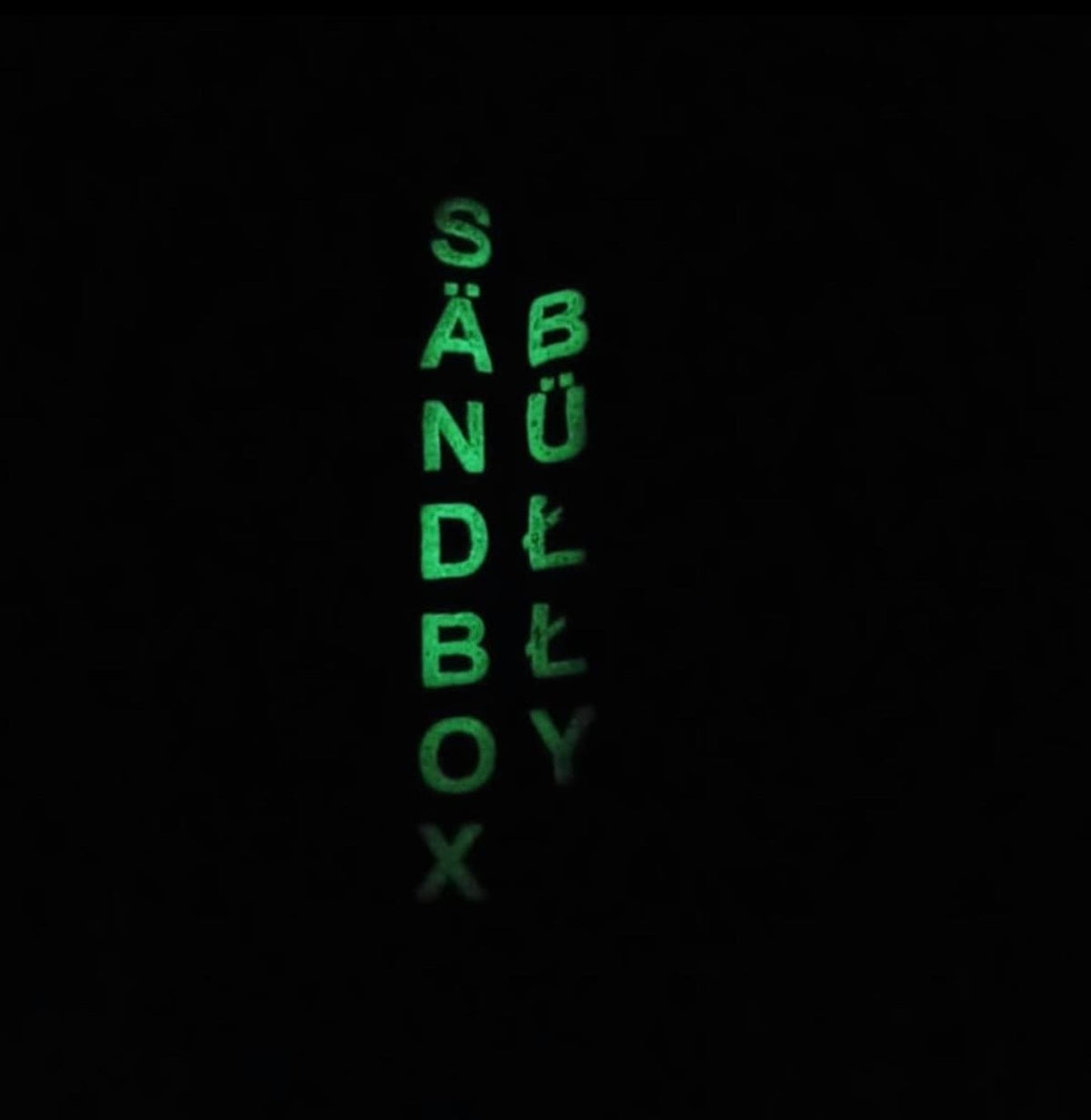 Black Glow-in-the-Dark Puff Print Sweatsuit + Free Socks | SANDBOX BULLY™ - SandBoxBullyShop