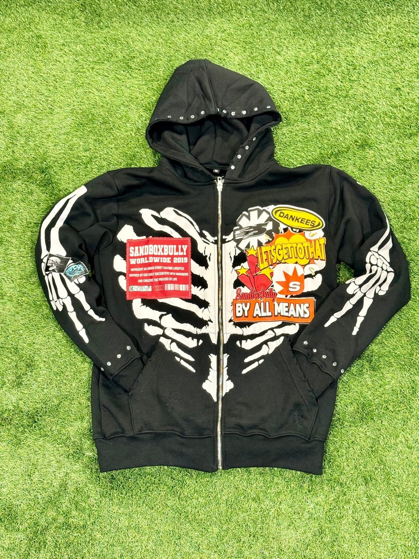 By ALL Means Zip Hoodie - SandBoxBullyShop