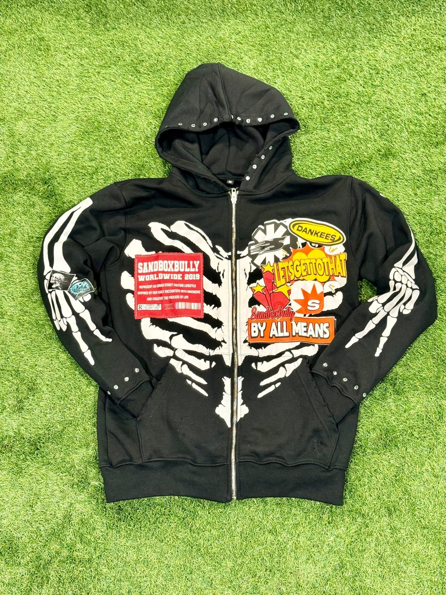 By ALL Means Zip Hoodie - SandBoxBullyShop