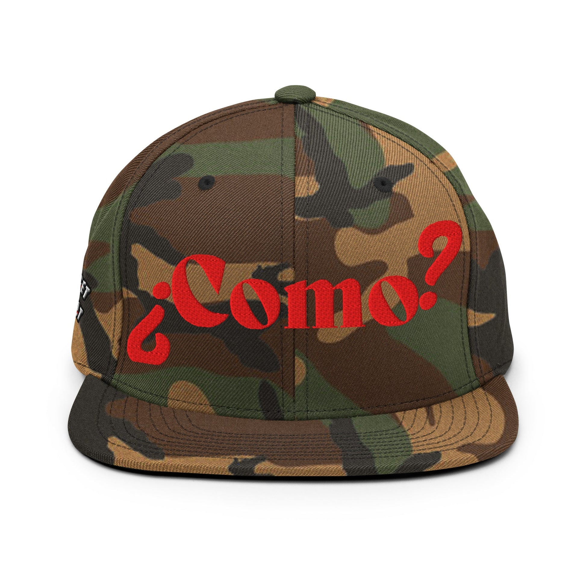 Camo ¿Cómo? Snapback - SandBoxBullyShop