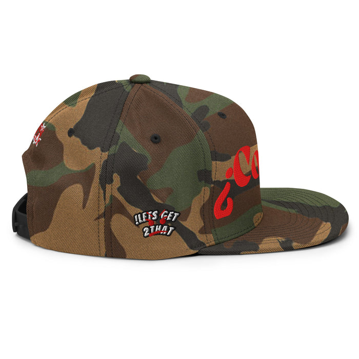 Camo ¿Cómo? Snapback - SandBoxBullyShop