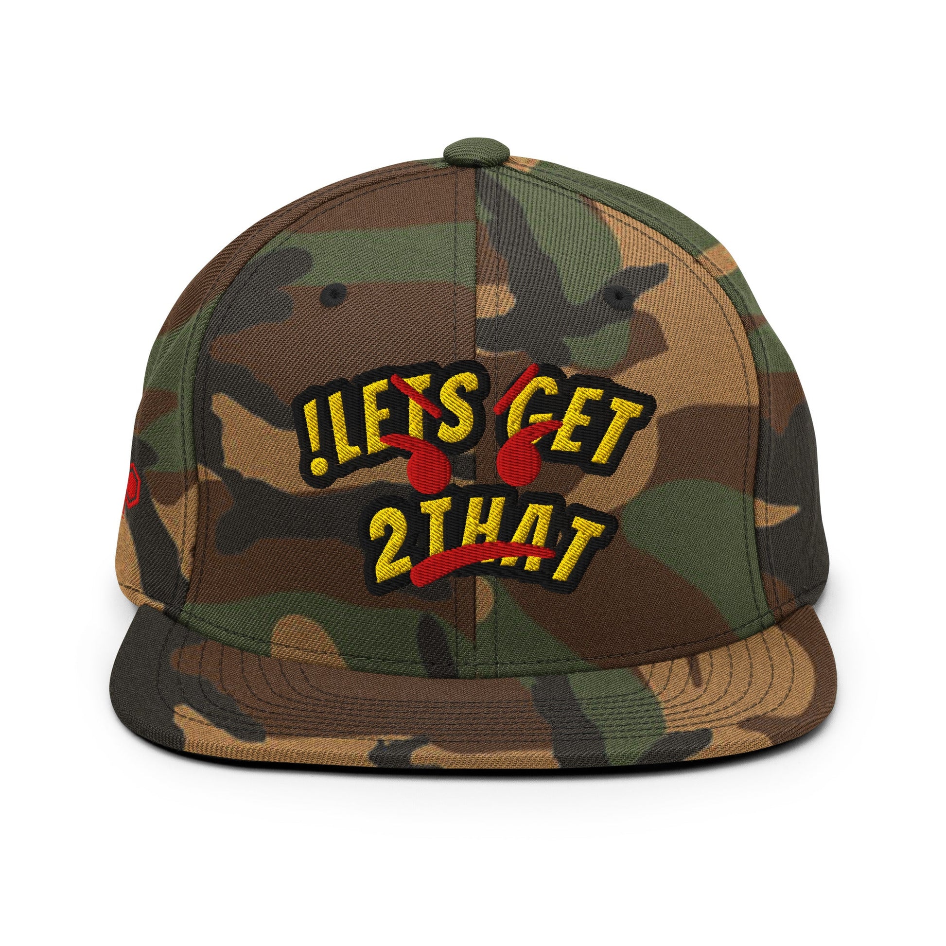 Camo Grillem Snapback - SandBoxBullyShop