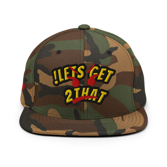 Camo Grillem Snapback - SandBoxBullyShop