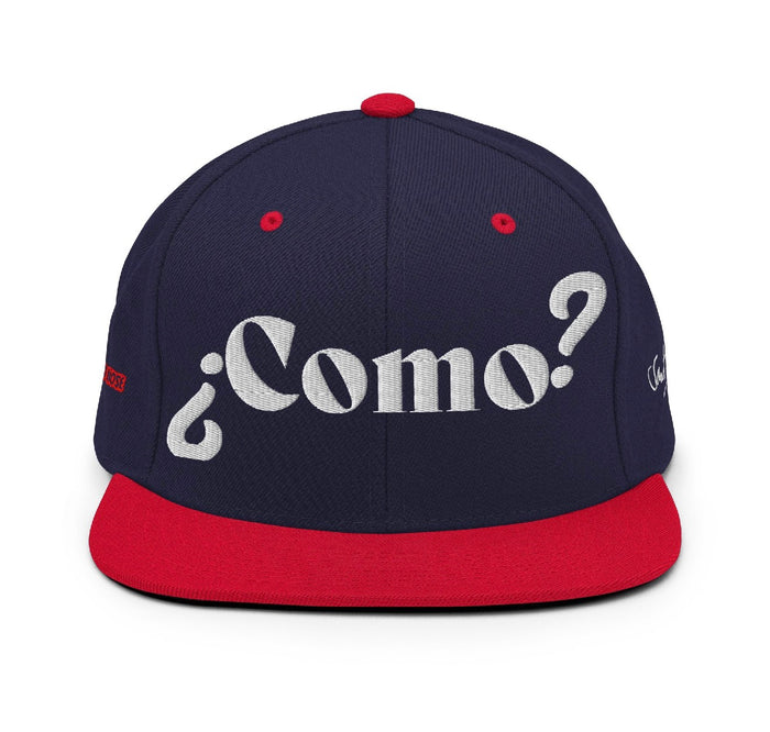 COMO Double-Up Pack - Navy/Red Como Snapback front