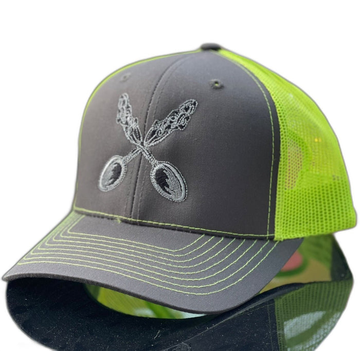 Flat Silverspoon Trucker Hats - SandBoxBullyShop