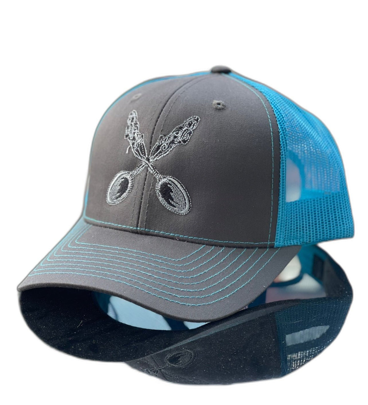 Flat Silverspoon Trucker Hats - SandBoxBullyShop