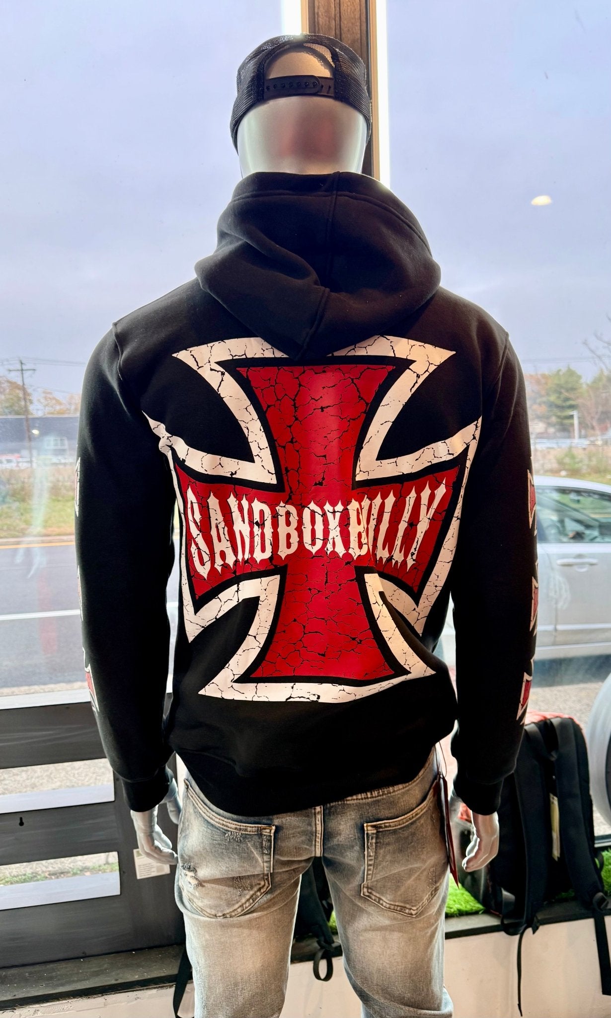 Iron Cross Hoodie - SandBoxBullyShop