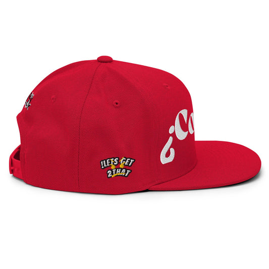 Red ¿Cómo? Snapback - SandBoxBullyShop