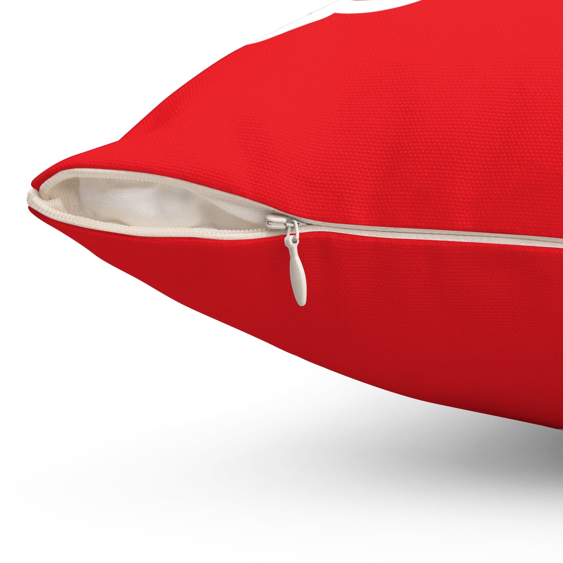 RED !LETS GET TO THAT Square Pillow - SandBoxBullyShop