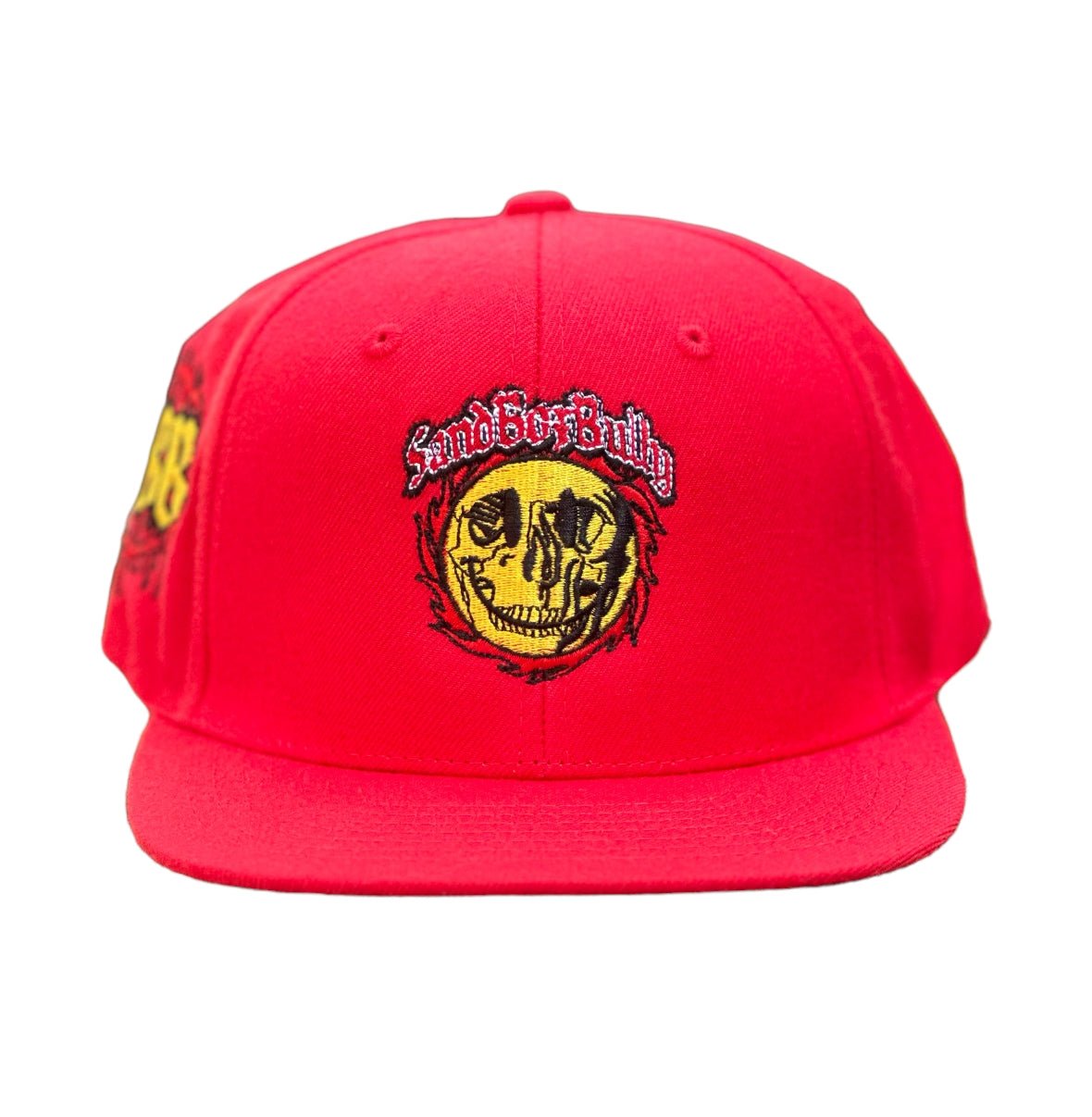 Skully Flame Snapback - SandBoxBullyShop