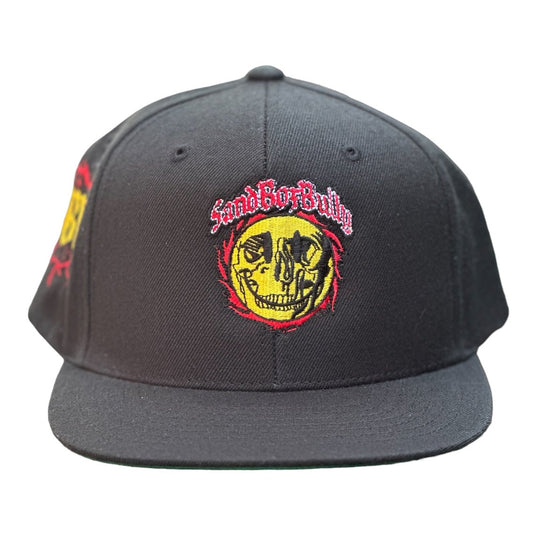 Skully Flame Snapback - SandBoxBullyShop