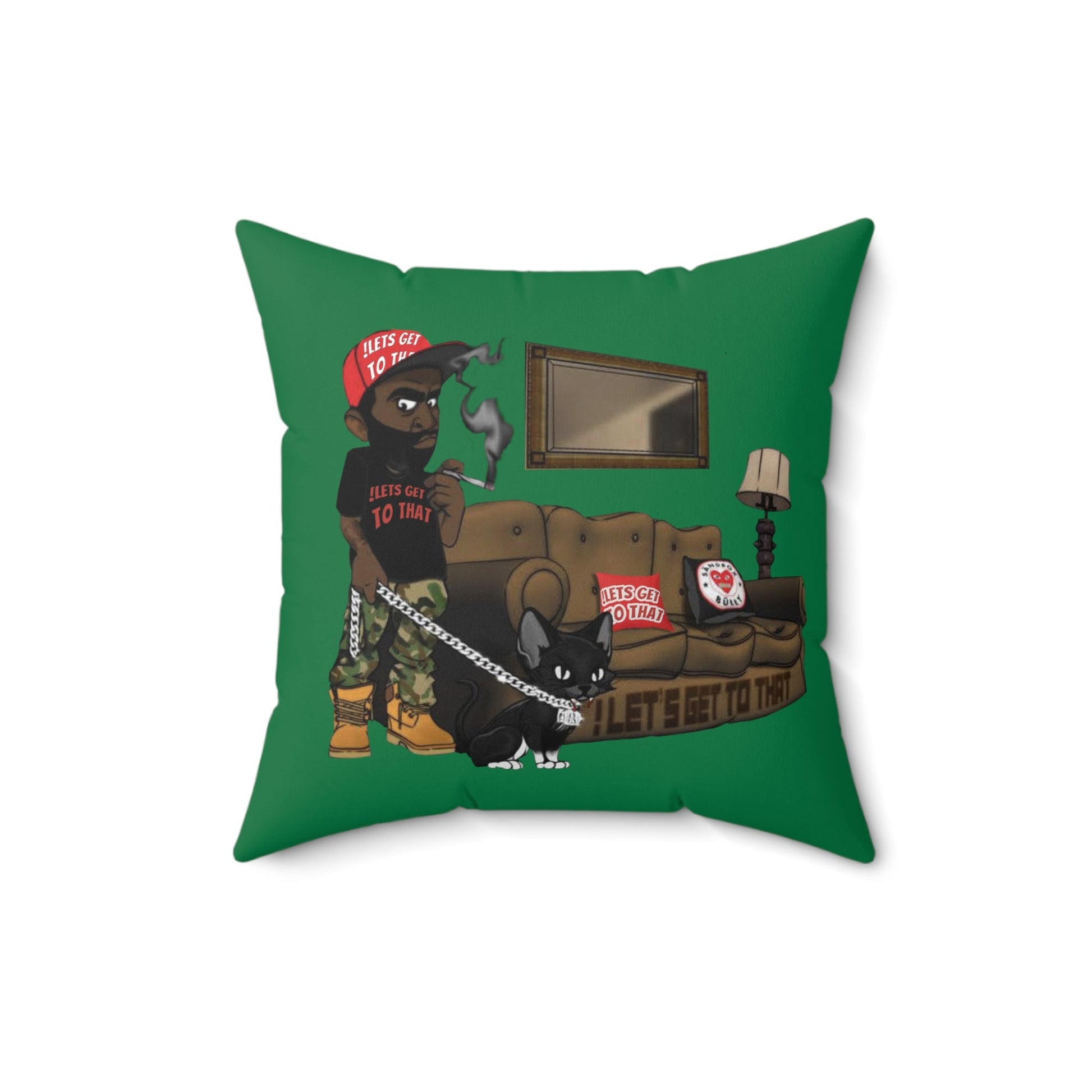 Square LGTT Pillow - SandBoxBullyShop