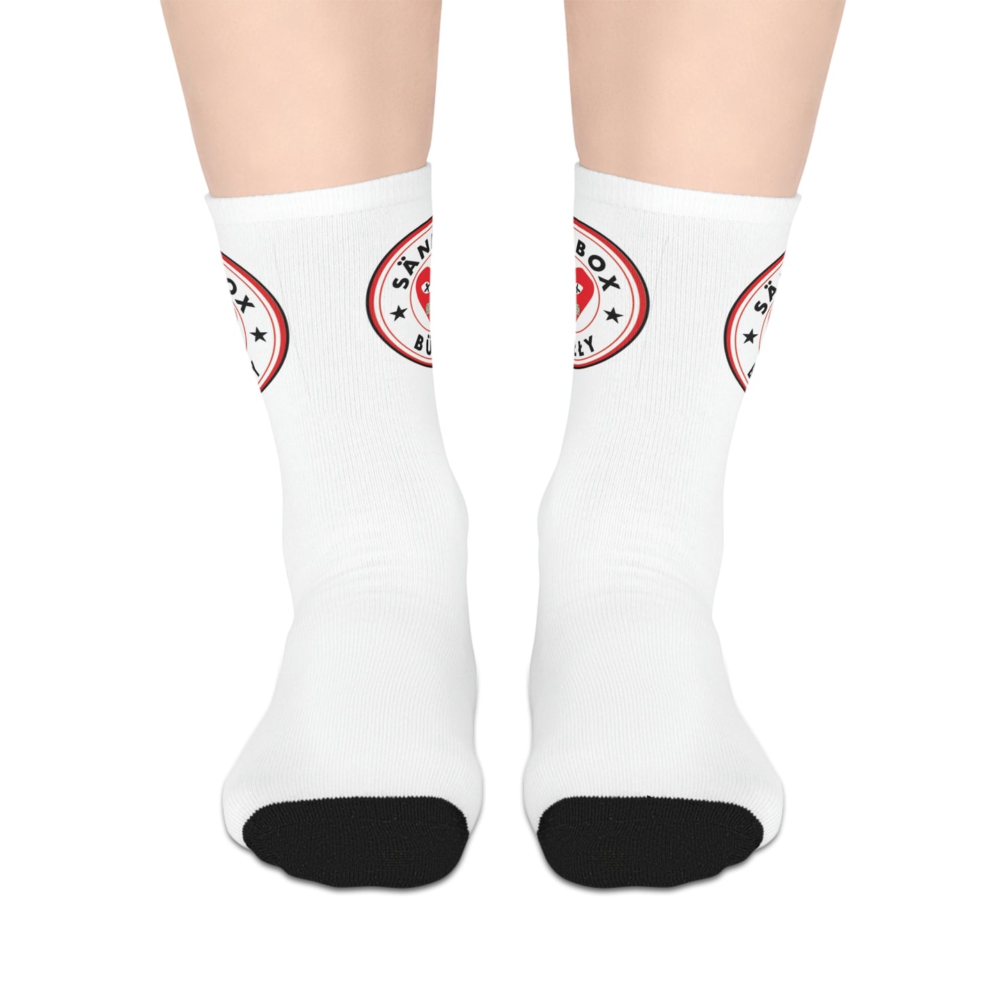 Sandboxbully Logo Mid-length Socks