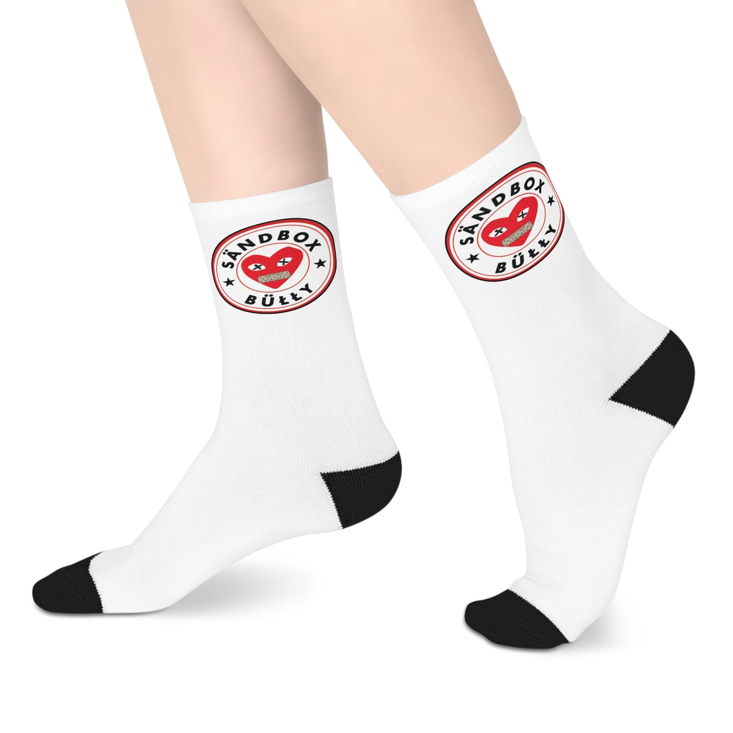 Sandboxbully Logo Mid-length Socks